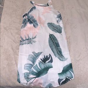 Floral summer dress